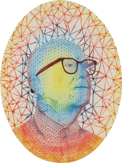 Bucky (ROYGBIV) from The Dymaxion Series by Matthew Day Jackson, 2007-2008