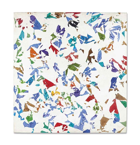 Blancs by Simon Hantaï, 1973