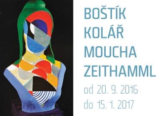 Boštík, Kolář, Moucha, Zeithamml - Museum Kampa, The Jan and Meda Mládek Foundation