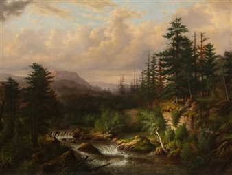 Romantic Forest - Heinrich Vianden