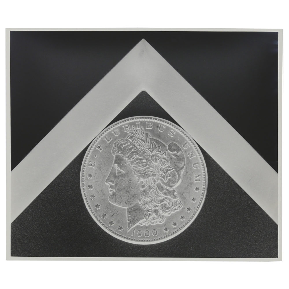 Artwork by Robert Mapplethorpe, SILVER DOLLAR, Made of photograph