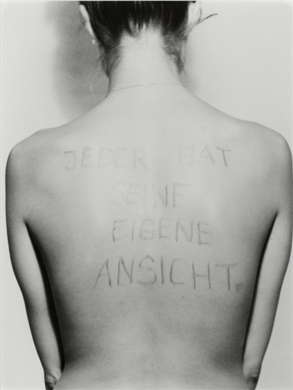 Die zu sein scheint, die bin ich - Galerie Thomas Schulte, Charlottenstrasse