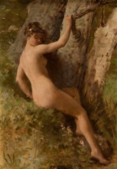La baigneuse - Charles Alexandre Coëssin De La Fosse