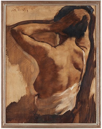 Nude study by Lotte Laserstein, 1931