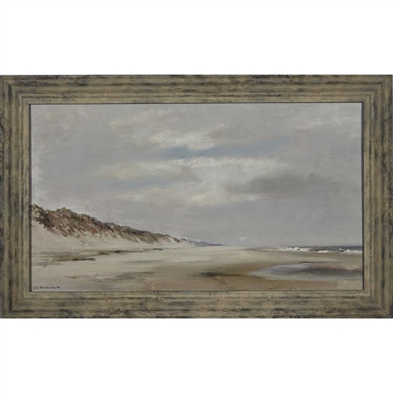 SCHIEBINGER BEACH, HOLLAND by Jan J. Moolhuizen, 1946