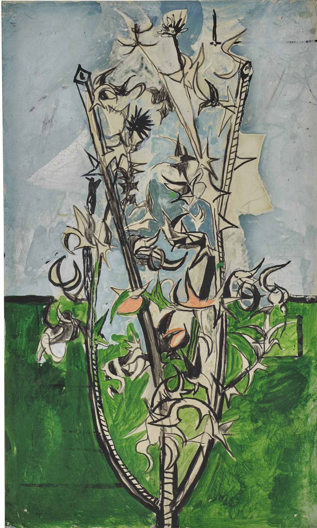 Graham Sutherland | THORN BUSH (1947 - 1948) | MutualArt