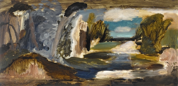 TERWICK MILL NO 11 EARLY AUTUMN by Ivon Hitchens, 1944