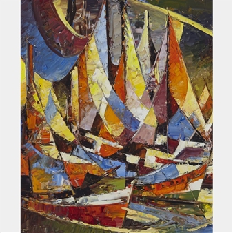 Sailboats - Frederick Steiger