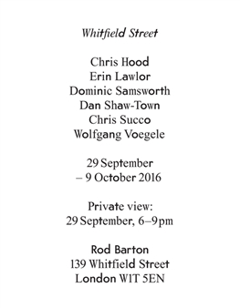 Whitfield Street - Rod Barton, London