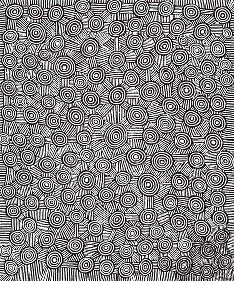 TINGARI MEN AT YARUYARU by Ray James Tjangala, 2003