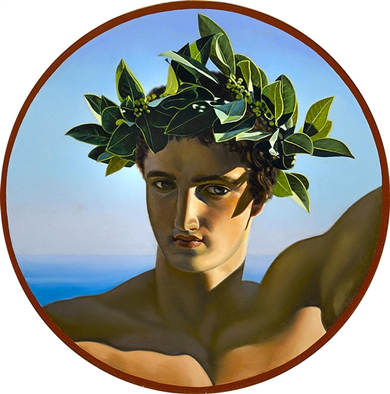 Study of a Youth Wearing a Champion's Laurel Wreath