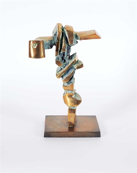 Untitled - Abstract Figure by Roy Leadbeater, 1970