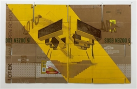 Inside, Outside, Upside Down: Architect-Artist Duo LOT-EK Flattens Its Architecture and Pins It to the Wall