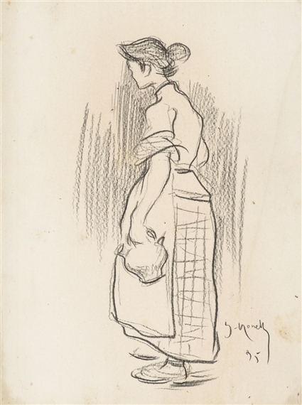 Young Lady by Isidro Nonell, 1895