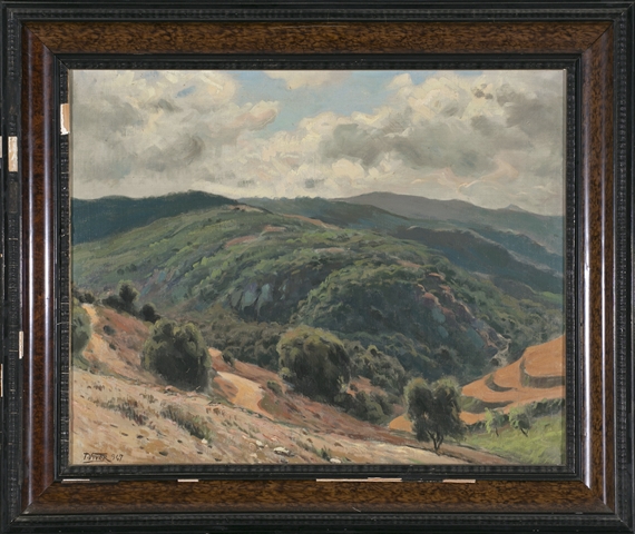 Landscape by Tomàs Viver  Aymerich, 1947