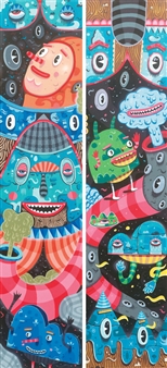 SET OF 2 WORKS: UNTITLED - Hendra Harsono