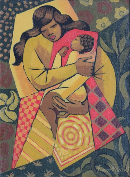Mother and Child by Francois Brochet