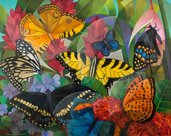 Senaka Senanayake | Untitled (Butterflies) (2015) | MutualArt