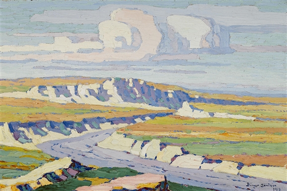 Dry Creek by Birger Sandzén, 1913