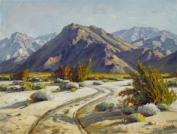 2 Works: Winter Desert, Road to Nowhere