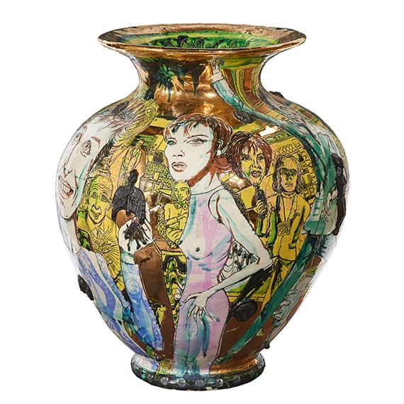 Isn't That Damien Hirst Over There? by Grayson Perry, 1995