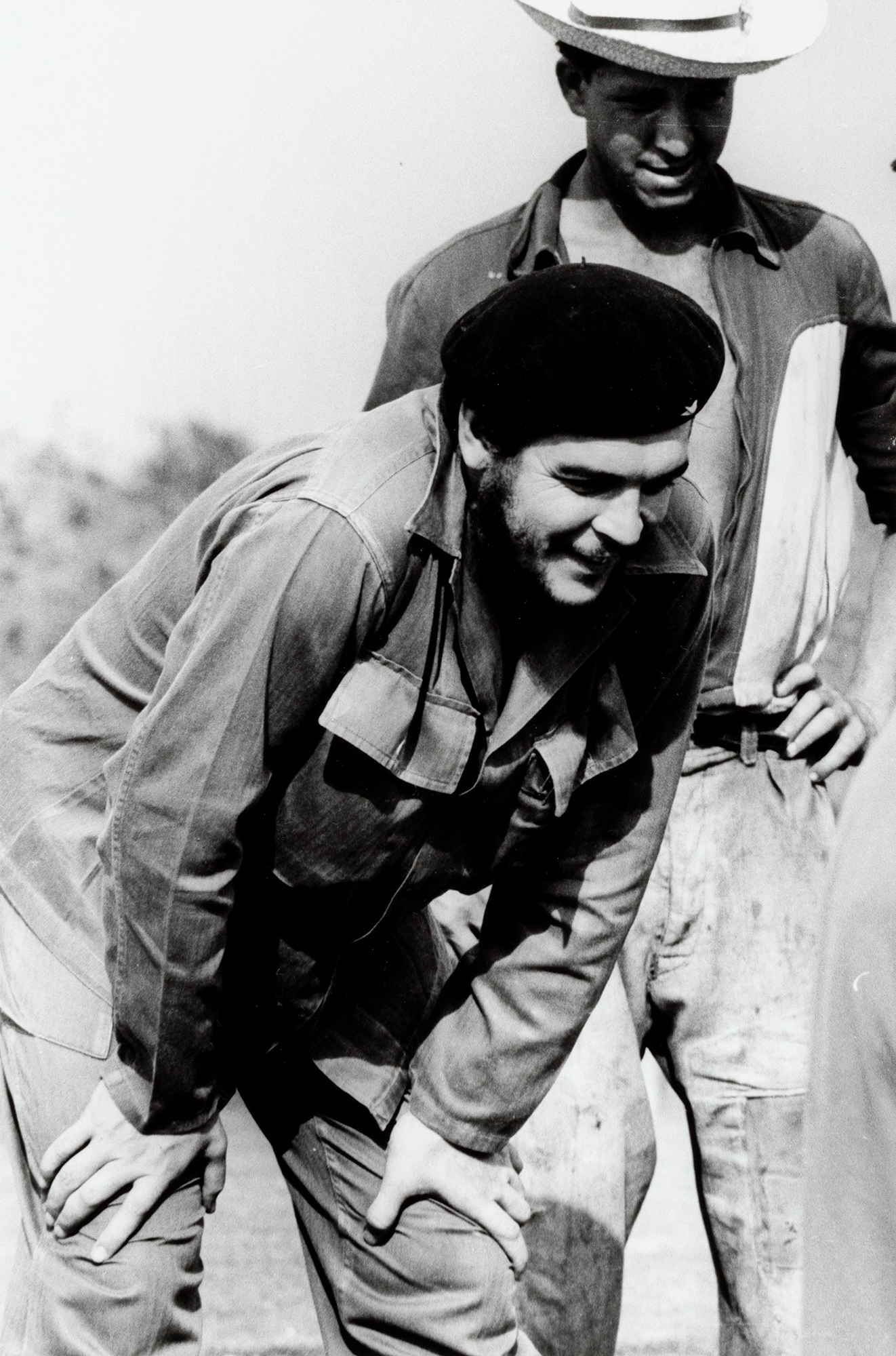 Photo Originale De Presse Fidel Castro + Ernest Hemingway - Cuba 1961 - Tirage Argentique Vintage