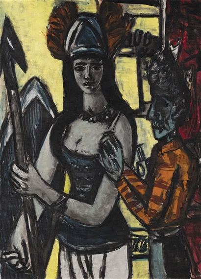 DIE WALKÜRE (THE VALKYRIE) by Max Beckmann, 1948