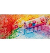 Artwork by Edge, DE PICTURA, Made of Acrylic and spray paint on canvas