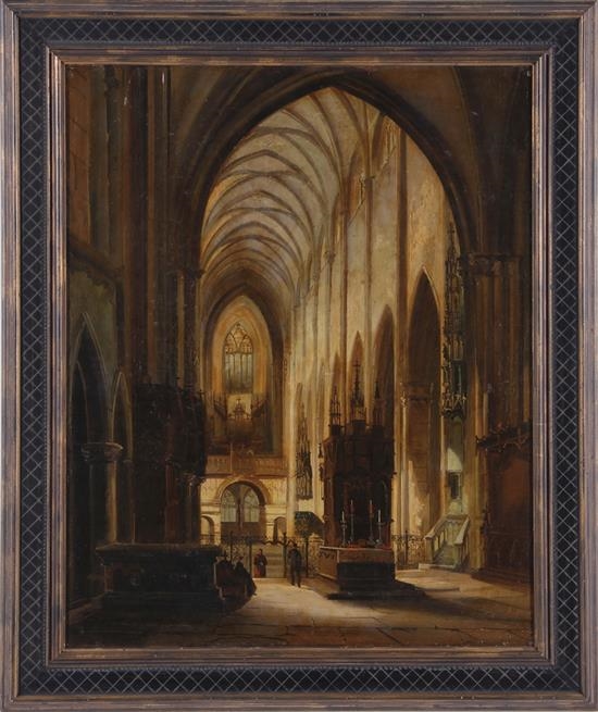 Sint-Jacobskerk, Antwerp by Jules Victor Genisson