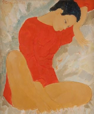 Alain Bonnefoit | Signée et datée en haut à gauche (1971) | MutualArt