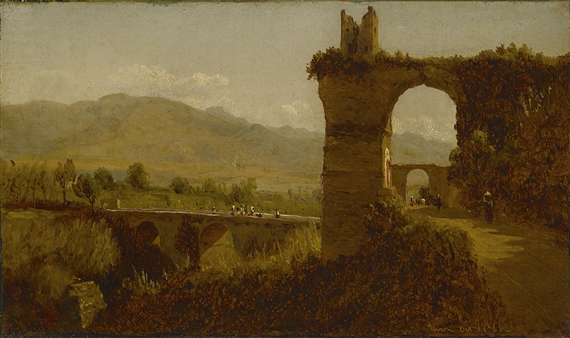 Arch of Nero at Tivoli from the West by Sanford Robinson Gifford, 1868