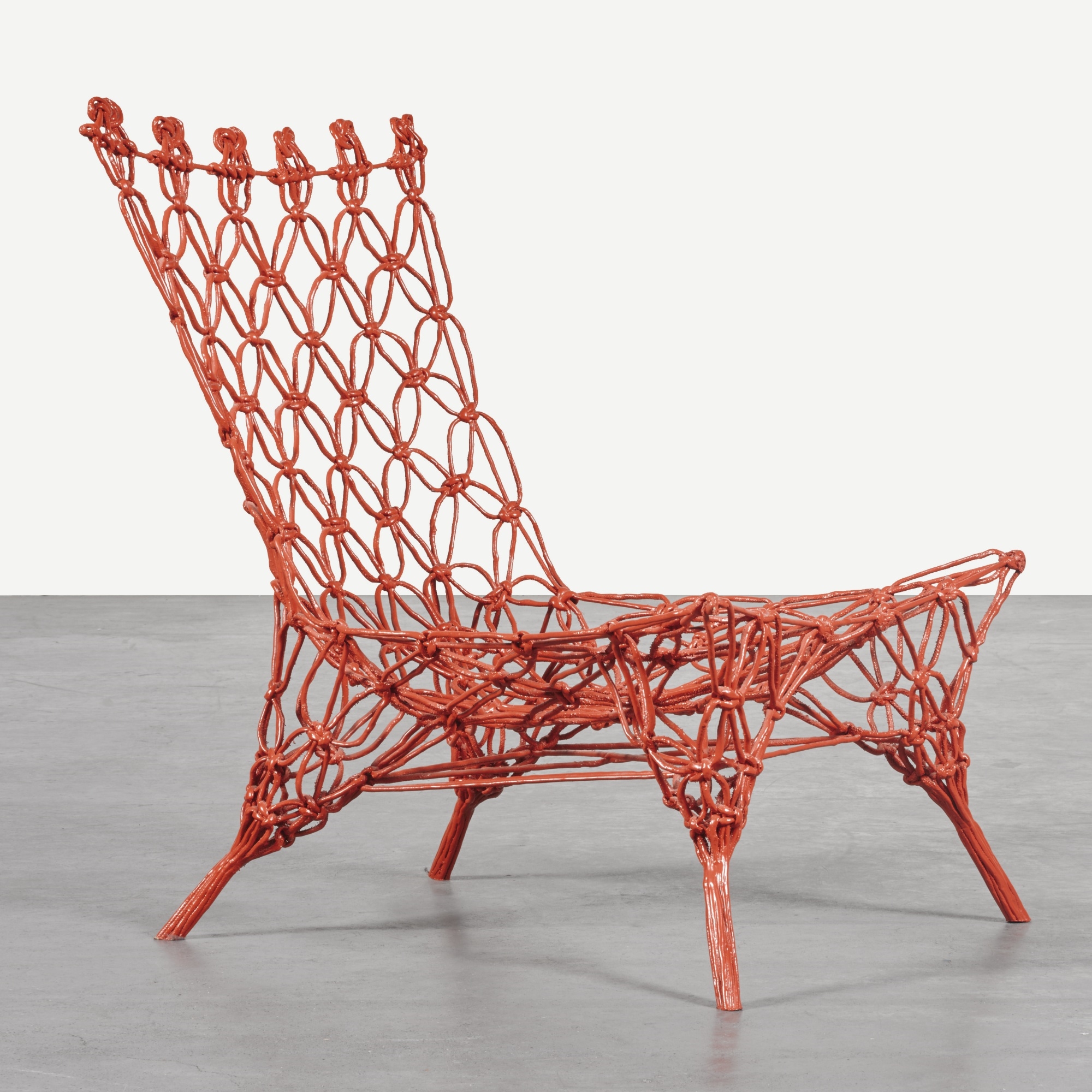 117: MARCEL WANDERS, Knotted Rouge chair < Design, 27 October 2022