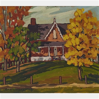 FARMHOUSE OF JOHN C. SCHAEFER (MY GRANDFATHER), HANOVER - Carl Schaefer