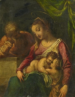 Holy Family - Czech School, 16th Century