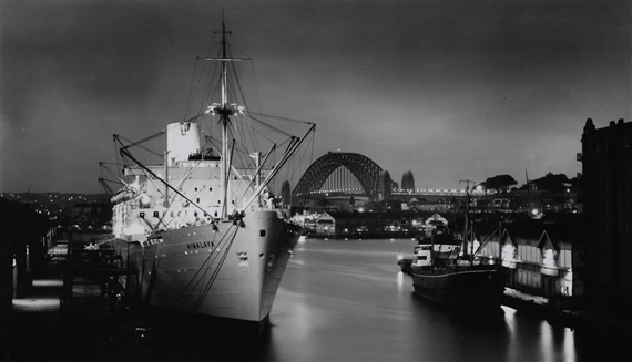 'Himalaya' at Night, Pyrmont by David Moore, 1950, printed 1993