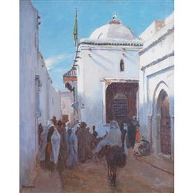 Kouba Moulay Ibrahim, Rabat, Maroc - Joseph Félix Bouchor