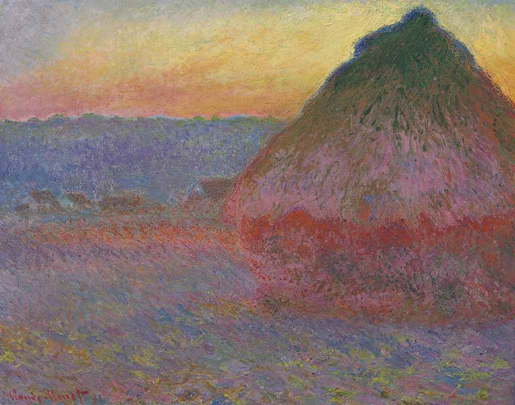 Artwork by Claude Monet, Meule, Made of oil on canvas