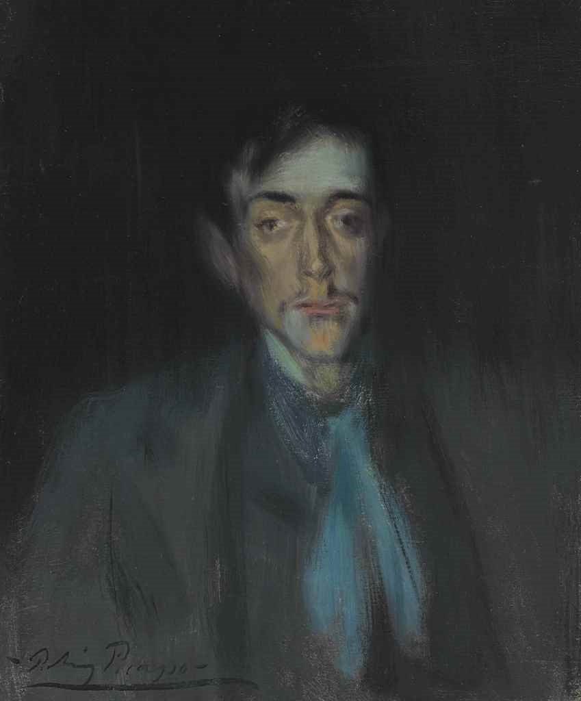 Portrait d'Angel Fernández de Soto by Pablo Picasso, 1899