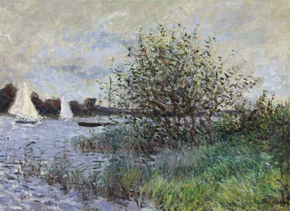 Les bords de la Seine près d’Argenteuil