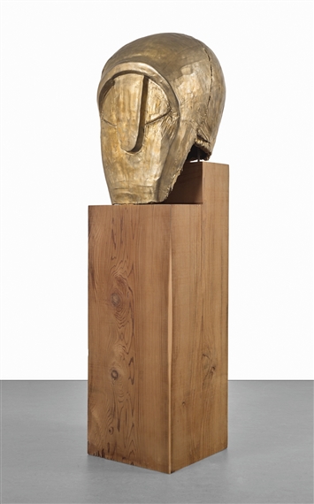 CLASSIC HEAD I by Thomas Houseago, 2010