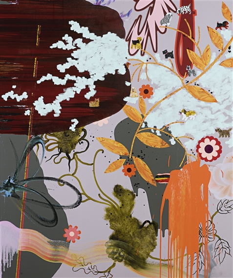 KEEP DOING THE THING WHICH ONE WANTS TO DO VERY HARD by Fiona Rae, 2006