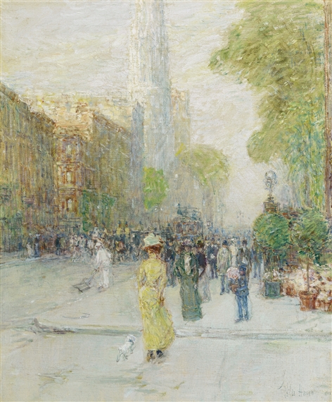 NEW YORK STREET SCENE