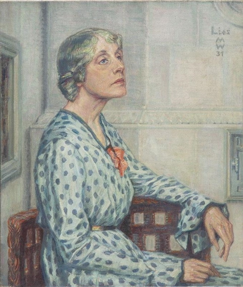 Portrait of Sister Elizabeth by Max Wislicenus, 1931