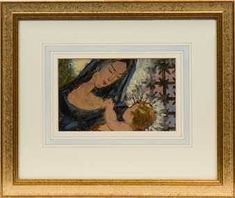 MADONNA AND CHILD - Viswanath Nageshkar