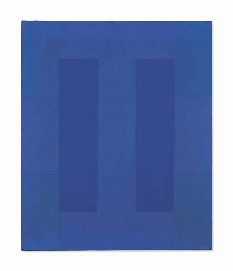 Ad Reinhardt Abstract Painting, Blue (1952 1954) MutualArt