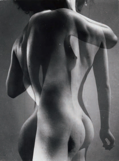 Nu féminin, surimpression, 1935 by Pierre Boucher