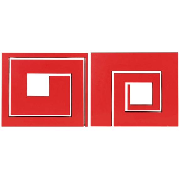 Doppelskulptur by Franz Pichler, 1988