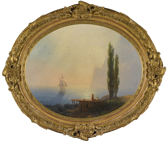 ON THE CRIMEAN COAST by Ivan Aivazovsky, 1856