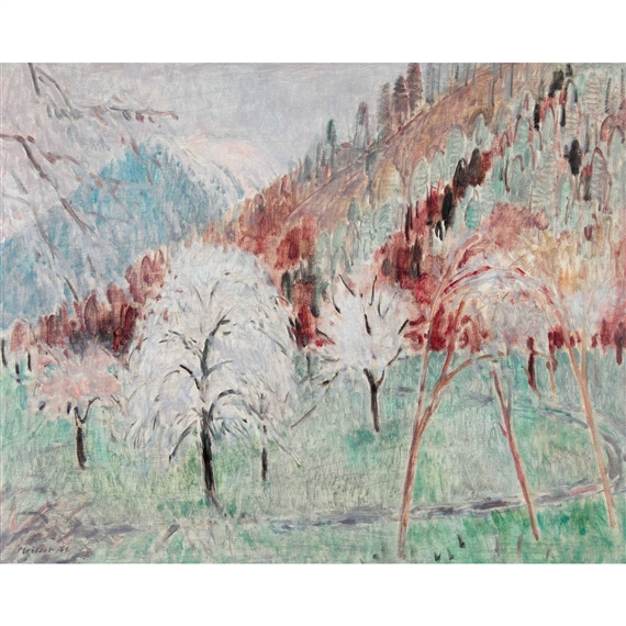 Frühling by Leonhard Meisser, 1966