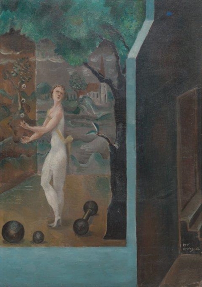 Sirkusartist by Per Krohg, 1922